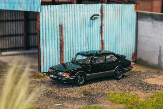 Tarmac Works 1/64 Saab 900 Turbo Black - GLOBAL64