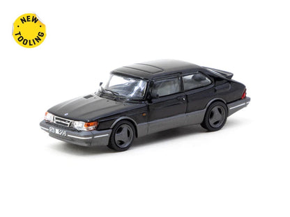 Tarmac Works 1/64 Saab 900 Turbo Black - GLOBAL64