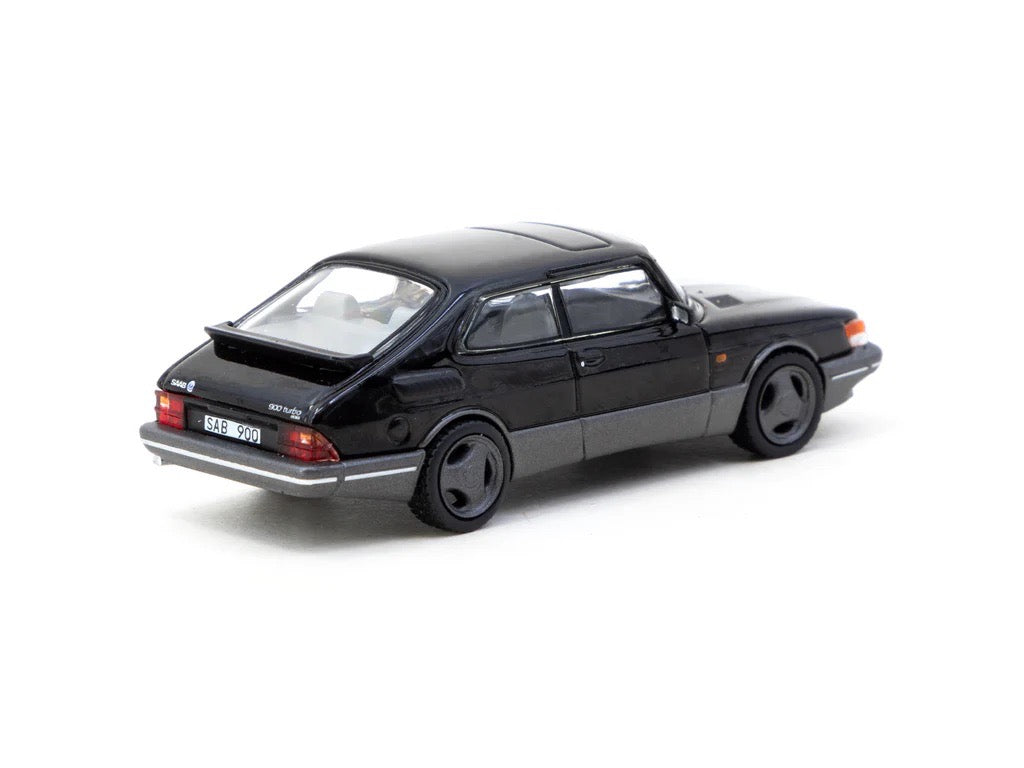 Tarmac Works 1/64 Saab 900 Turbo Black - GLOBAL64