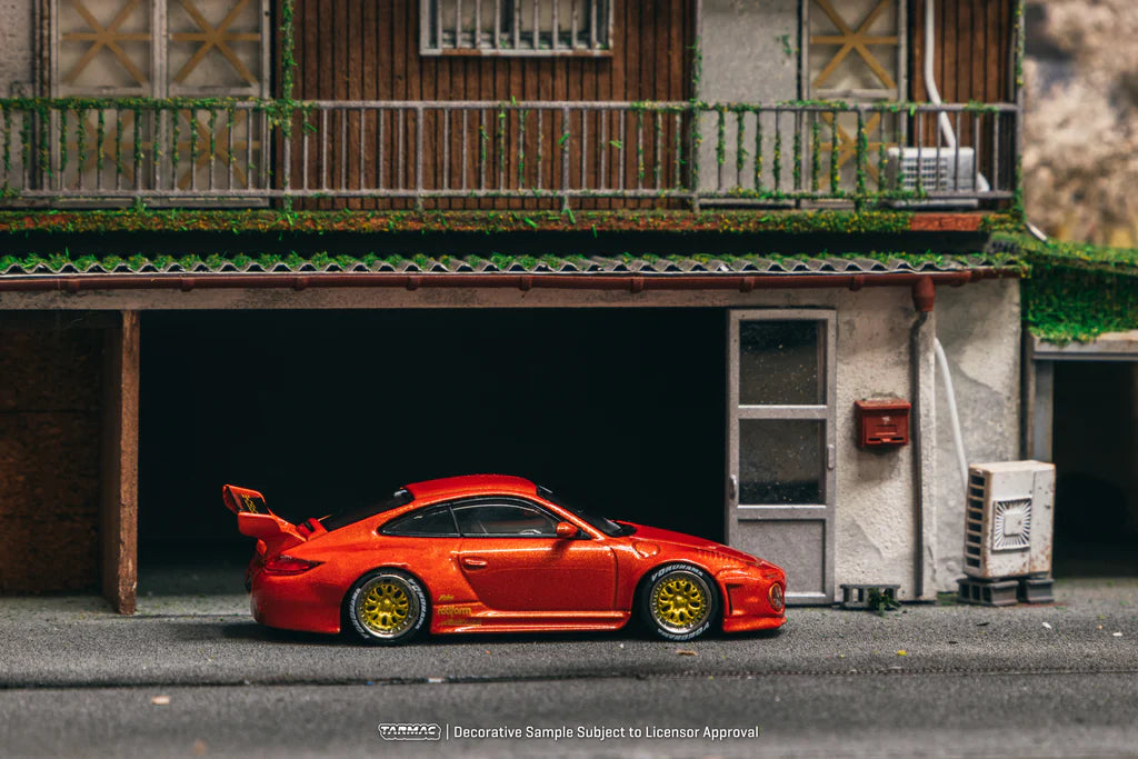 Tarmac Works 1/64 Porsche Old & New 997 Red Metallic - ROAD64