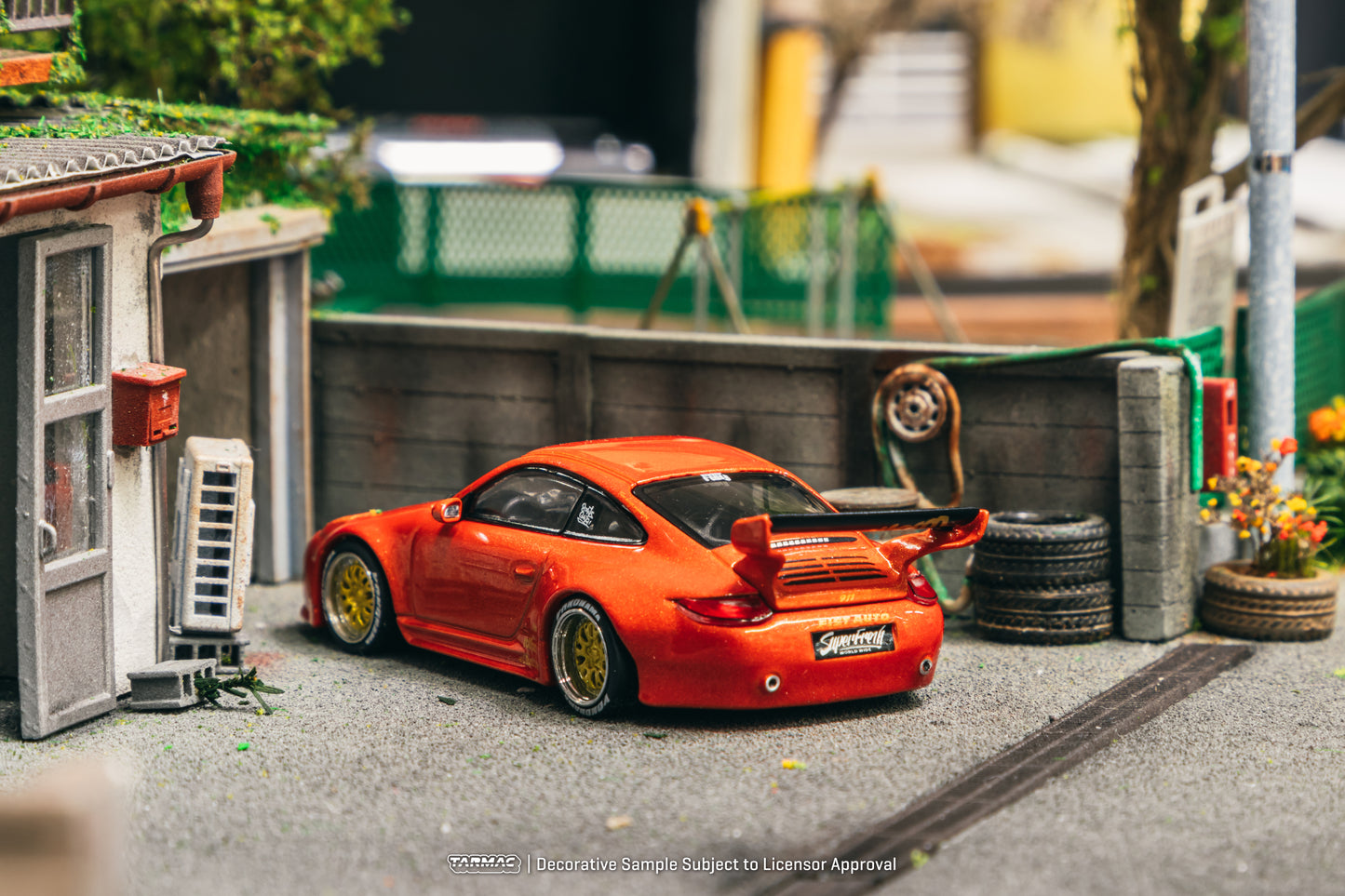 Tarmac Works 1/64 Porsche Old & New 997 Red Metallic - ROAD64