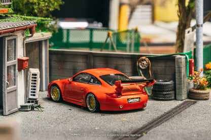 Tarmac Works 1/64 Porsche Old & New 997 Red Metallic - ROAD64