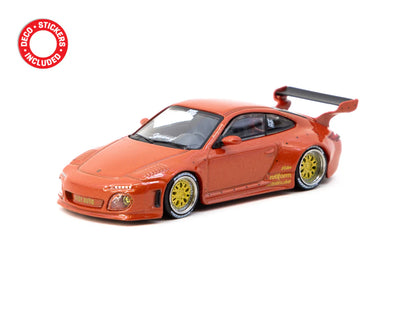 Tarmac Works 1/64 Porsche Old & New 997 Red Metallic - ROAD64