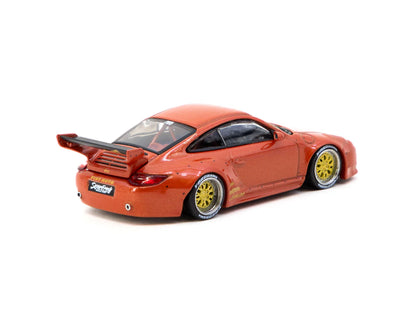 Tarmac Works 1/64 Porsche Old & New 997 Red Metallic - ROAD64