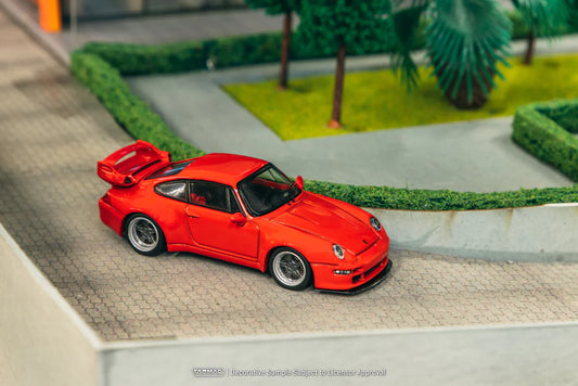 Tarmac Works 1/64 Porsche 993 Remastered By Gunther Werks Red - ROAD64