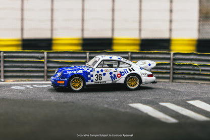 Schuco X Tarmac Works 1/64 Porsche 911 RSR 3.8 24h of SPA 1993 #36 Winner - COLLAB64