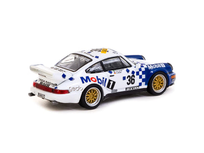 Schuco X Tarmac Works 1/64 Porsche 911 RSR 3.8 24h of SPA 1993 #36 Winner - COLLAB64