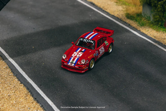 Tarmac Works X Schuco 1/64 Porsche 911 RSR 3.8 Red - COLLAB64