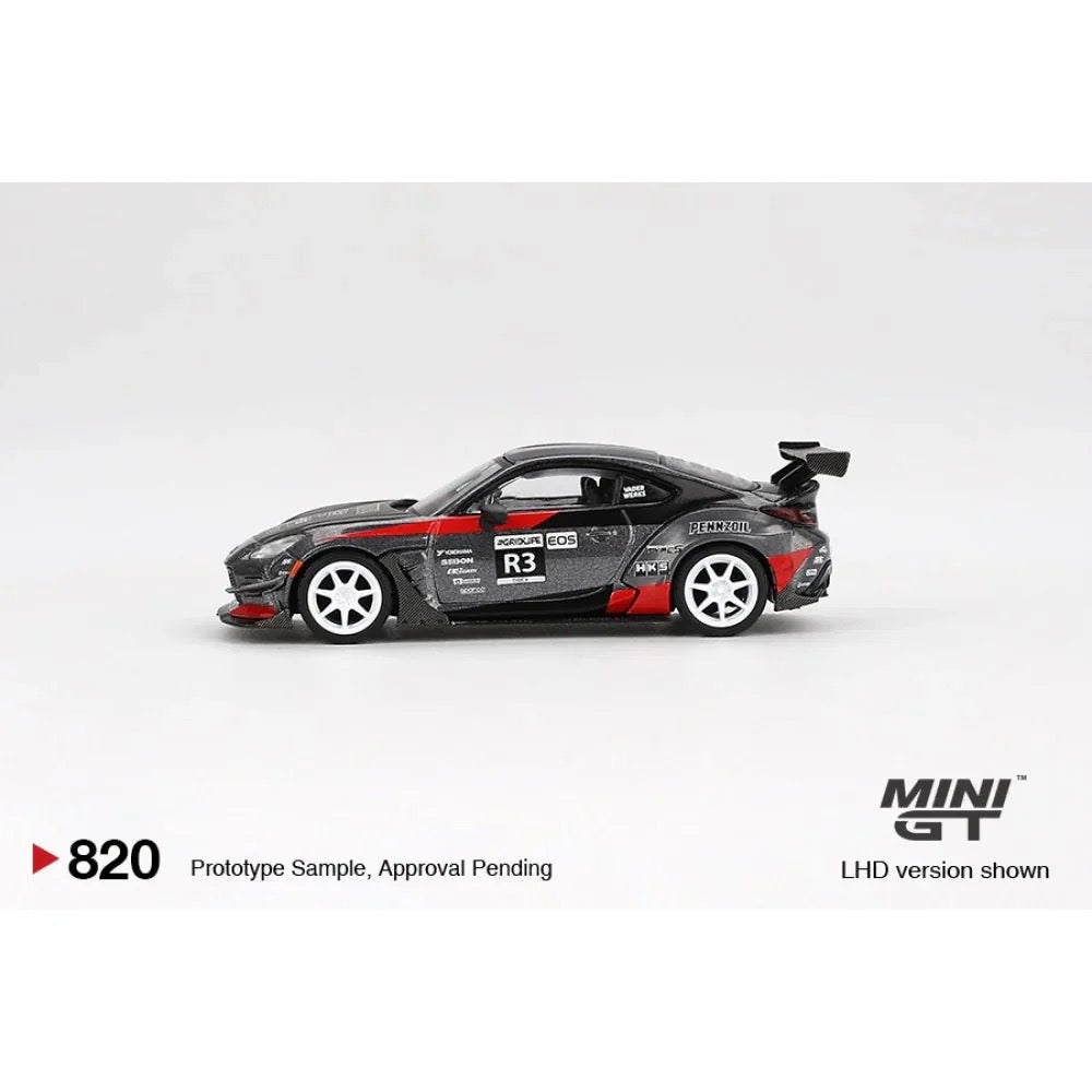 Mini GT 1:64 Toyota GR86 Larry Chen's HKS Turbocharged GR86 (MGT00820-CH)